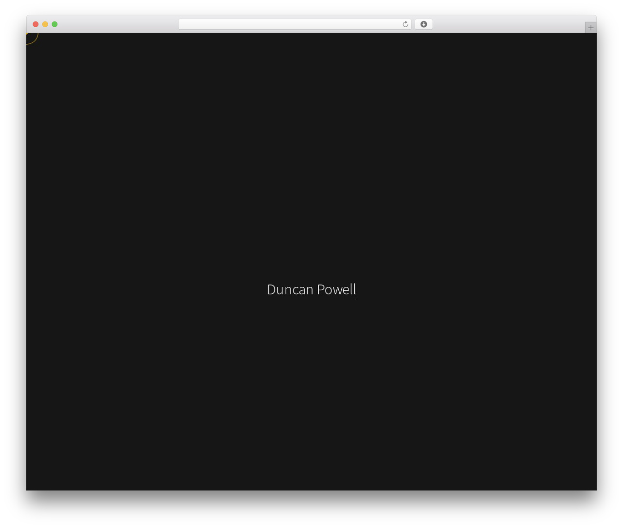 Reframe WordPress theme - duncanpowell.com