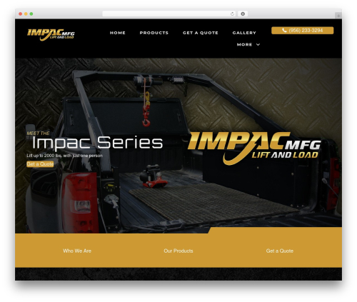 Theme WordPress Beaver Builder Theme - impacmfg.com