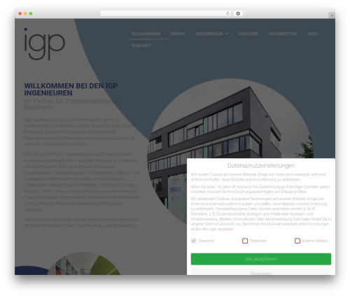 Theme WordPress Basic by bartelsdesign - igpweb.de