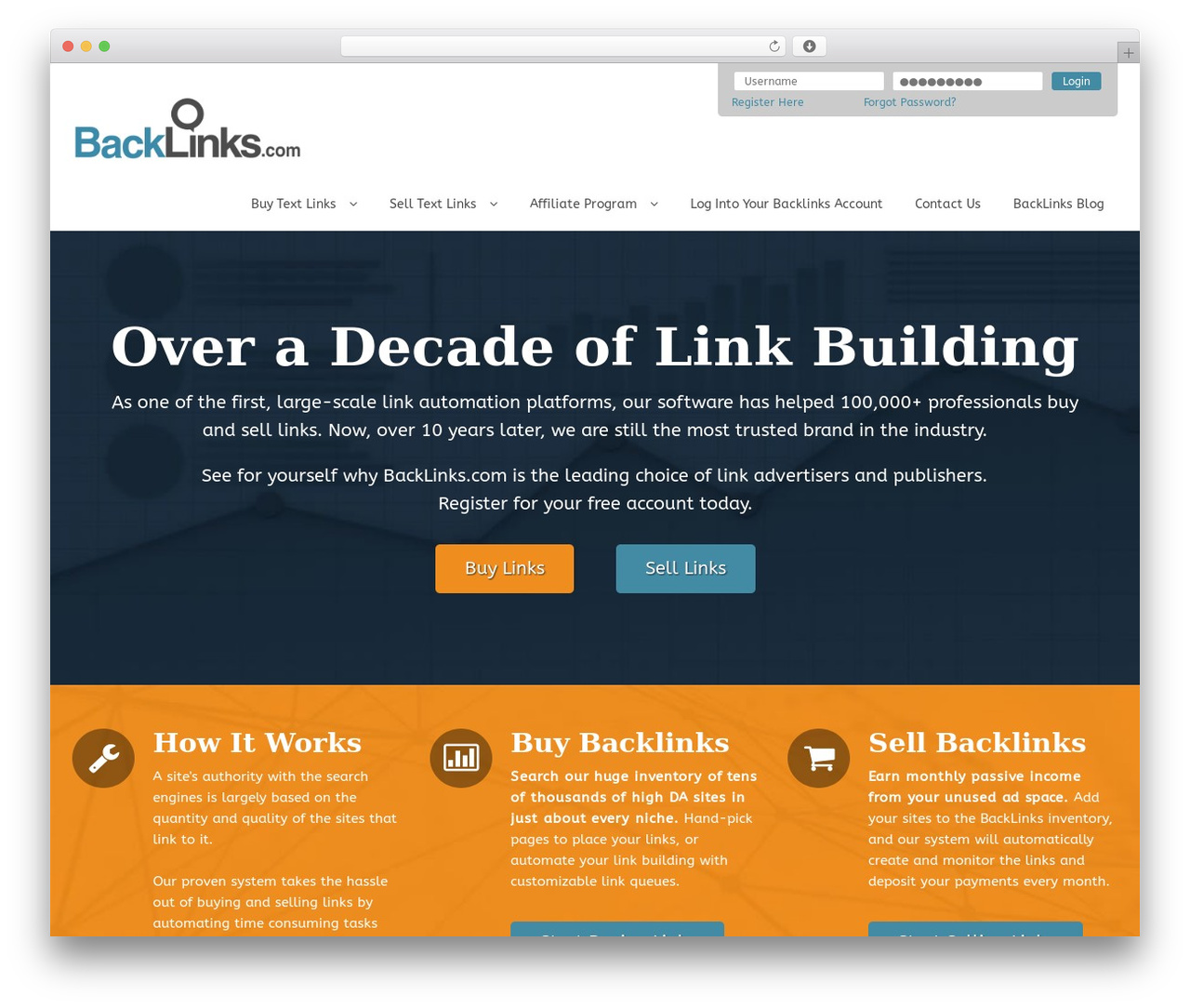 Theme WordPress Flat Theme - backlinks.com