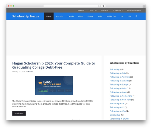 Gp premium 2 WordPress plugin - scholarshipnexus.com