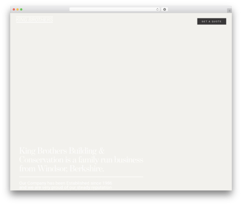 Theme WordPress Hello Elementor - thekingbrothers.co.uk