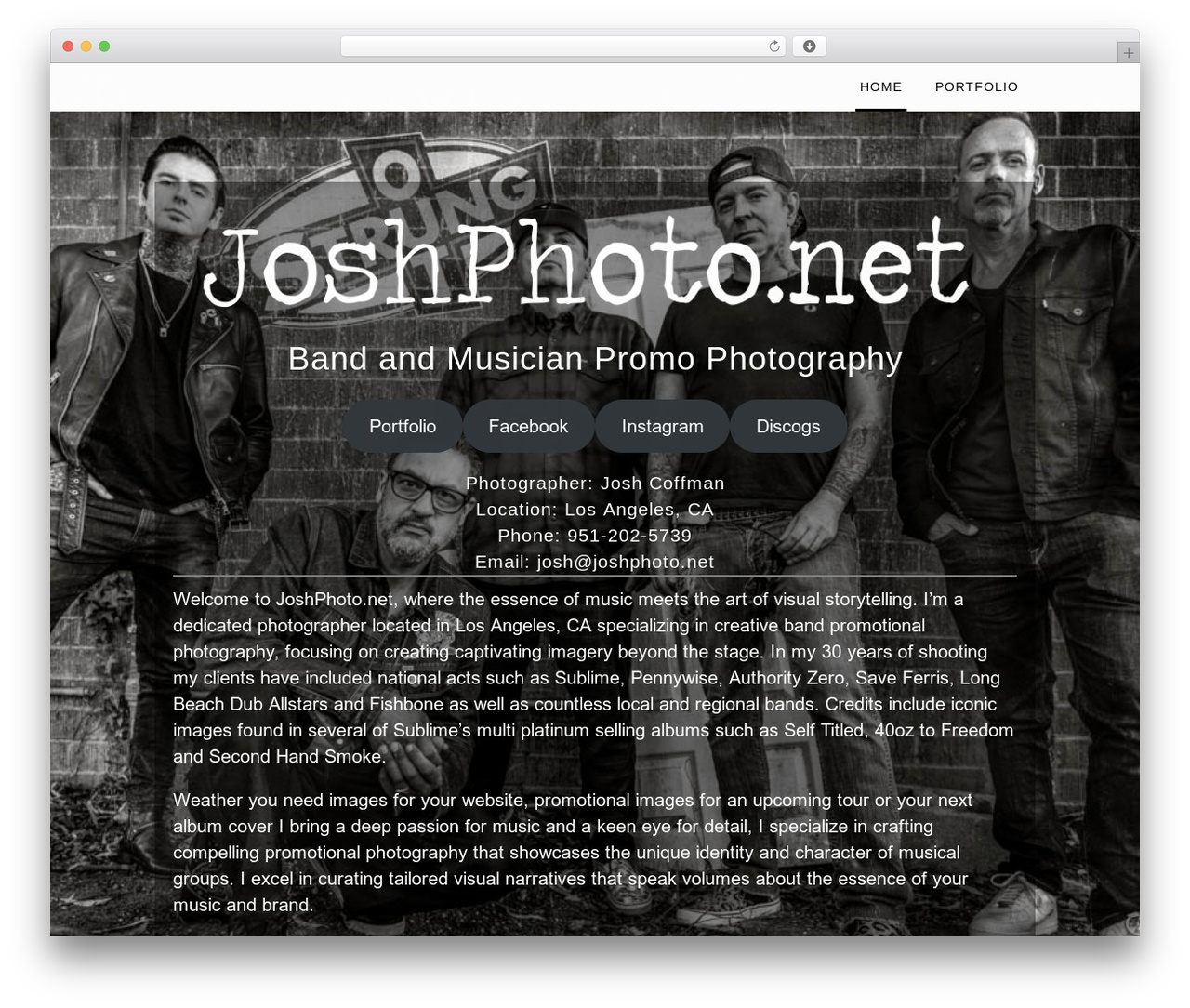 Titan WordPress theme - joshphoto.net Titan WordPress theme - joshphoto.net