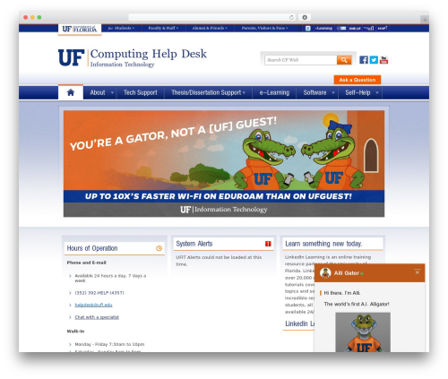 Best Wordpress Template Uf Template Responsive By Uf Web Services