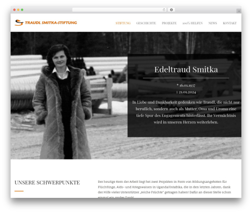 Timeline Express (timeline-express) free WordPress plugin - traudl-smitka-stiftung.de
