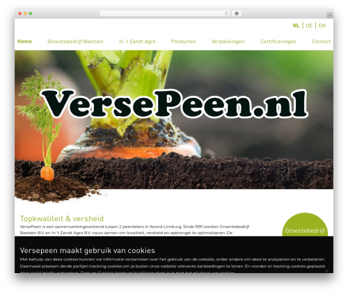 Sz settings WordPress plugin - versepeen.nl