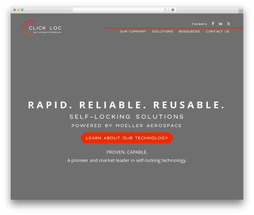 WordPress theme Click-Loc Theme - click-loc.com