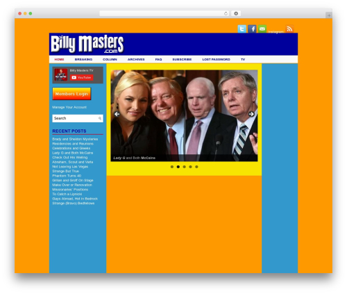 WordPress theme EchoMag - billymasters.com