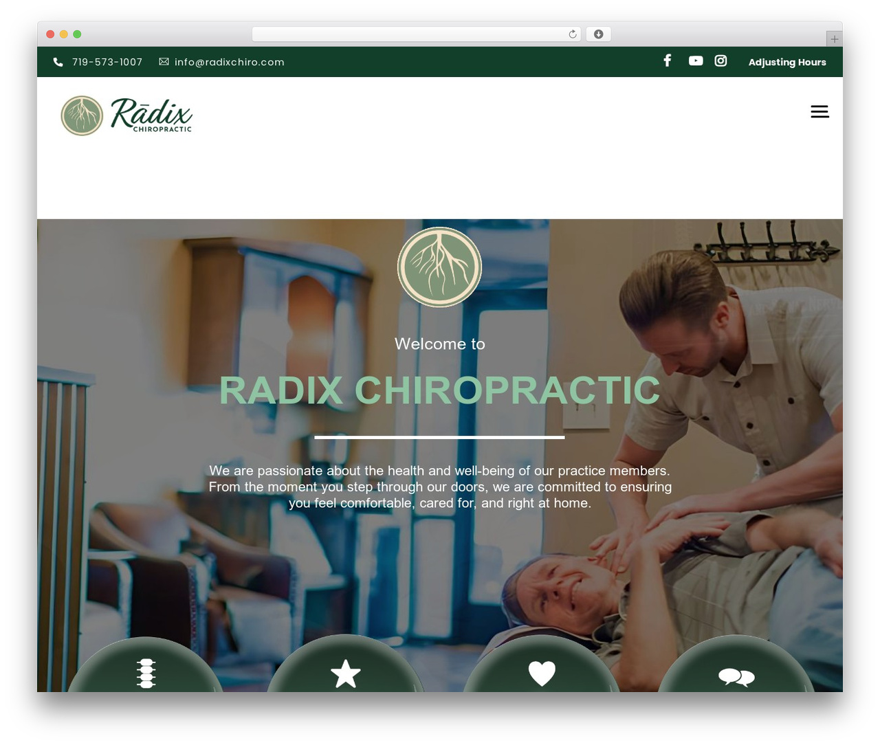 WordPress theme Optico - radixchiro.com