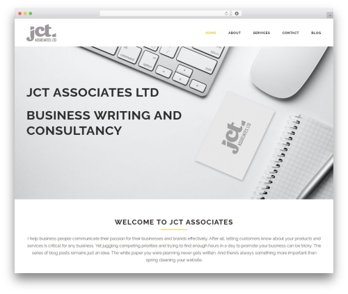 Aperio theme WordPress - jctassociates.co.uk