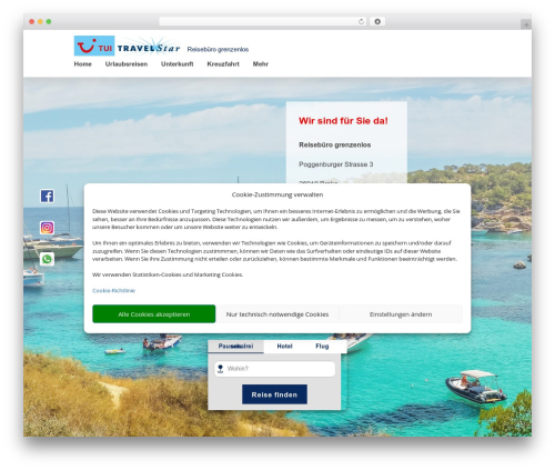 Smg theme extension WordPress plugin - reisebuerogrenzenlos.com