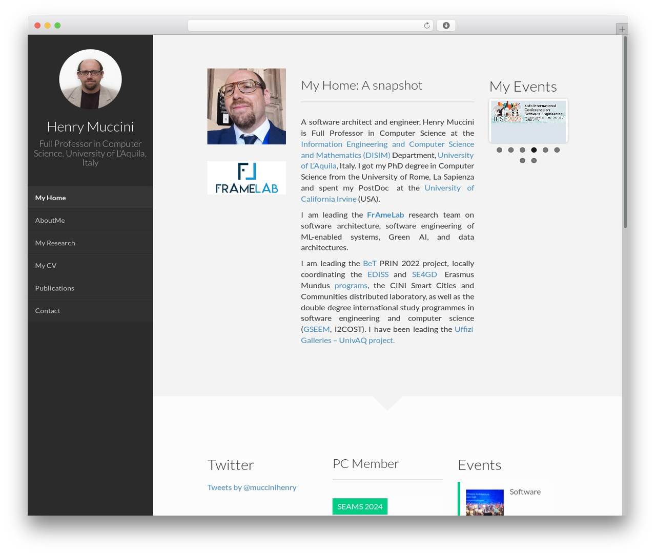 Faculty WordPress theme - henrymuccini.com Faculty WordPress theme - henrymuccini.com