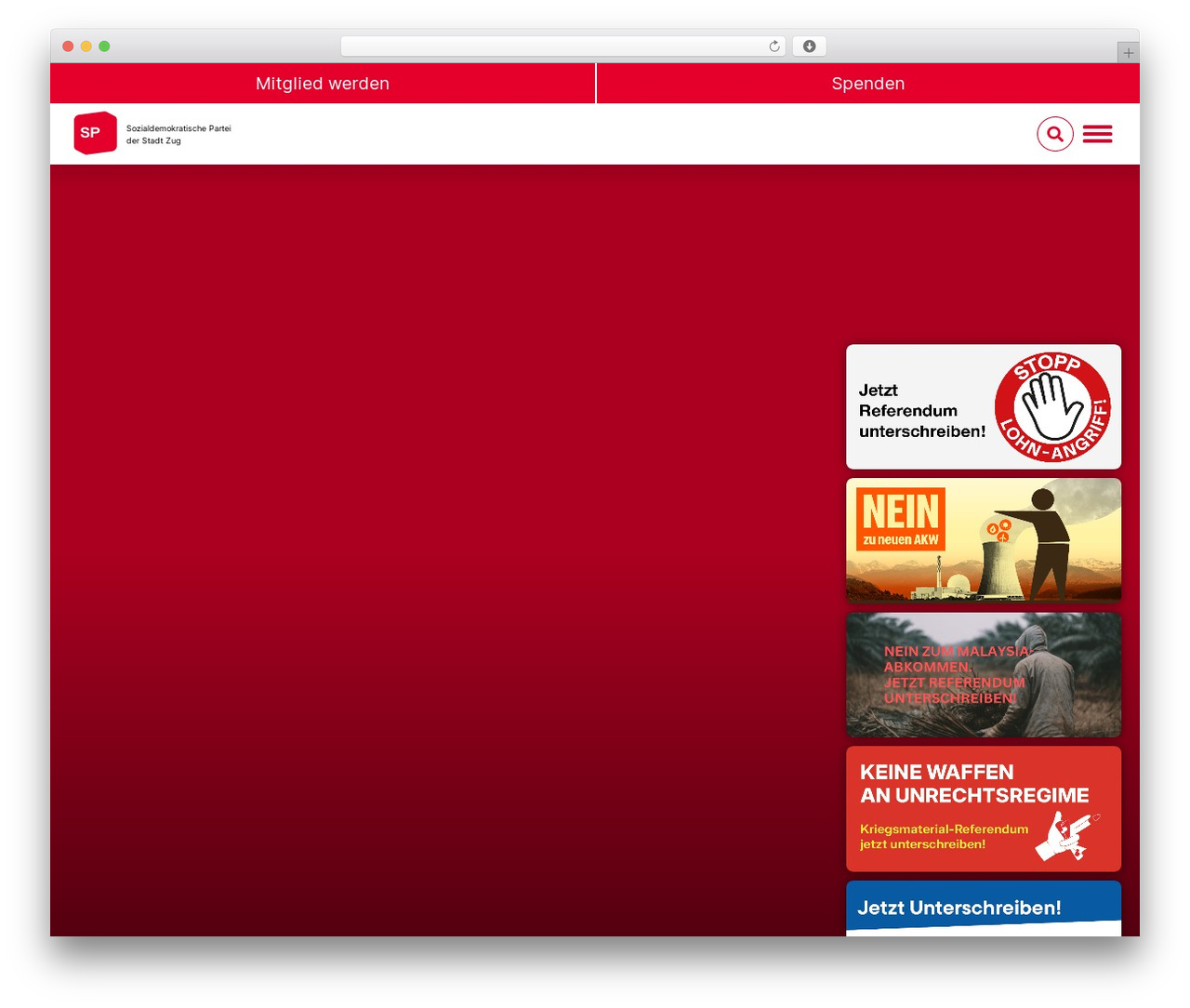 Hello Elementor WordPress theme - stadtzug.sp-zug.ch