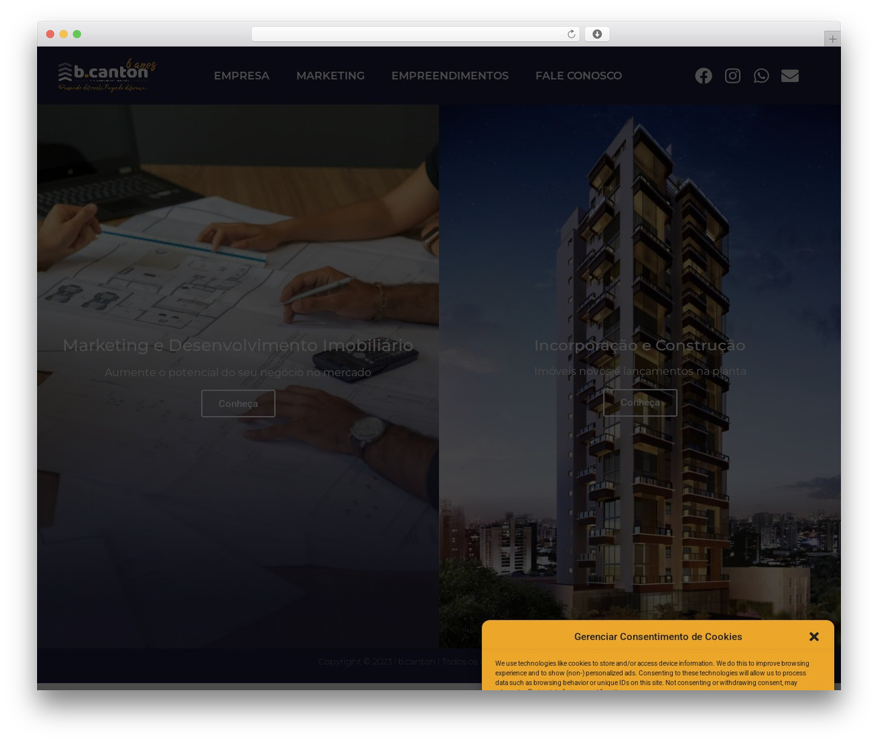 Hello Elementor WordPress theme - www.bcanton.com.br