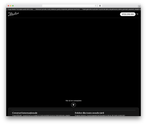 Hello Elementor WordPress theme - trupa-atelier.ro