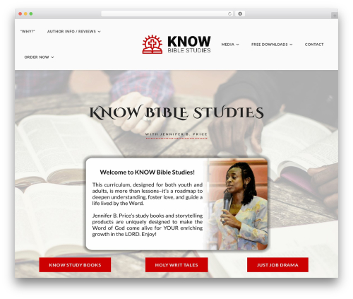 Odrin premium WordPress theme - knowbiblestudies.com