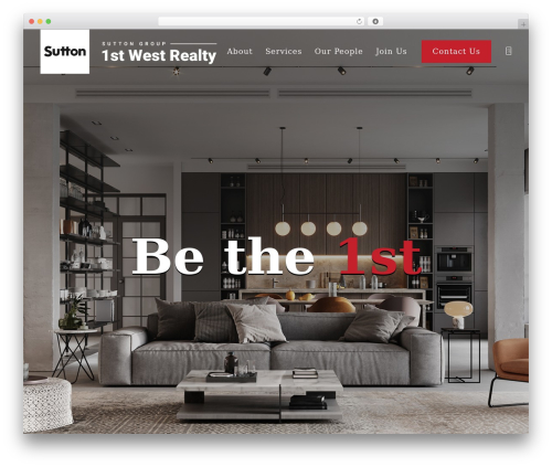 Sahel theme WordPress - sutton1stwest.com