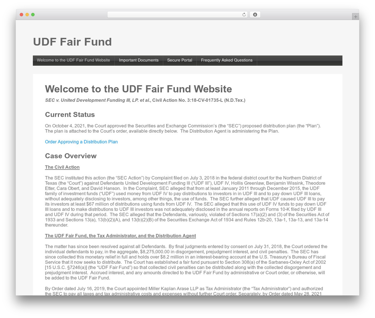 StartupPro premium WordPress theme - udffairfund.com