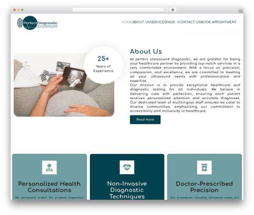 Theme premium WordPress theme - perfectdiagnosticultrasound.com