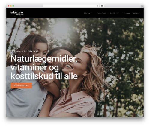Uncode best WordPress theme - vitacare.dk