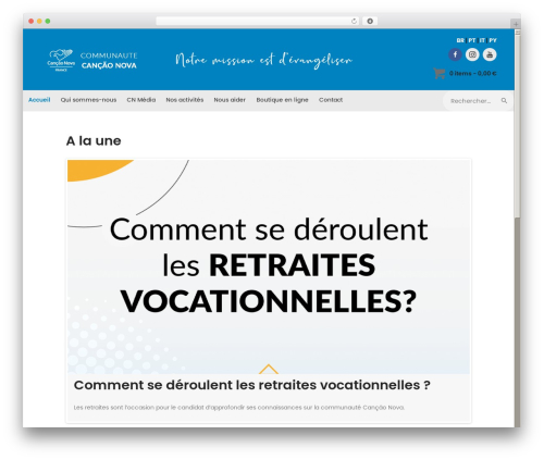 Lottier wpbakery WordPress plugin - chantnouveau.fr