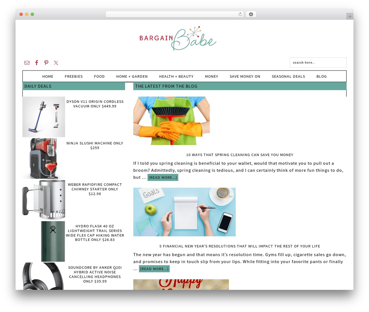 WordPress theme Fun WordPress Theme - bargainbabe.com WordPress theme Fun WordPress Theme - bargainbabe.com