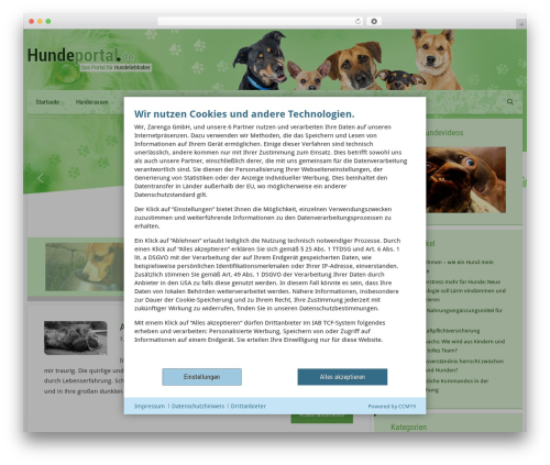 Contus video gallery WordPress plugin - hundeportal.de