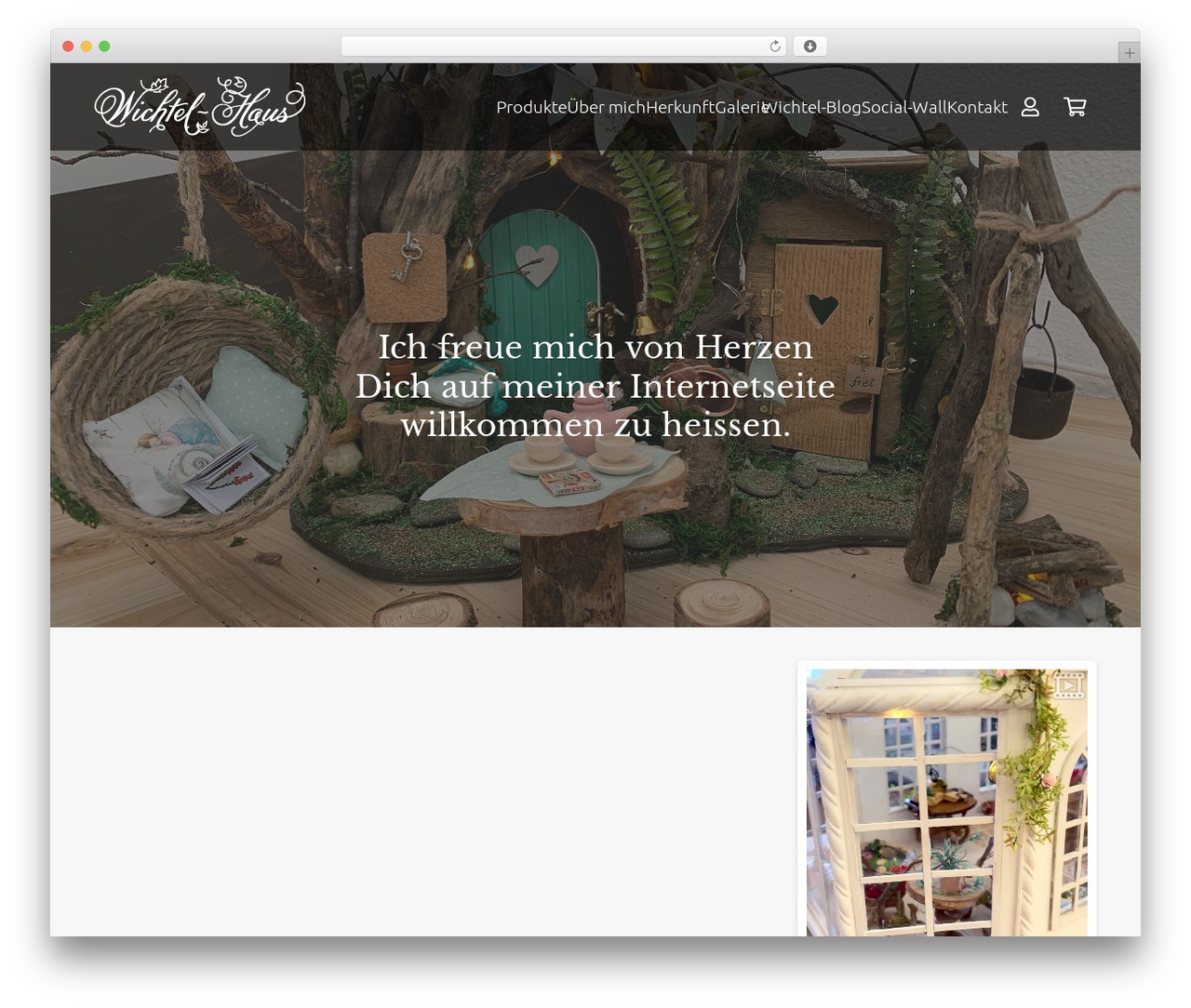 WordPress theme Impreza - wichtel-haus.ch