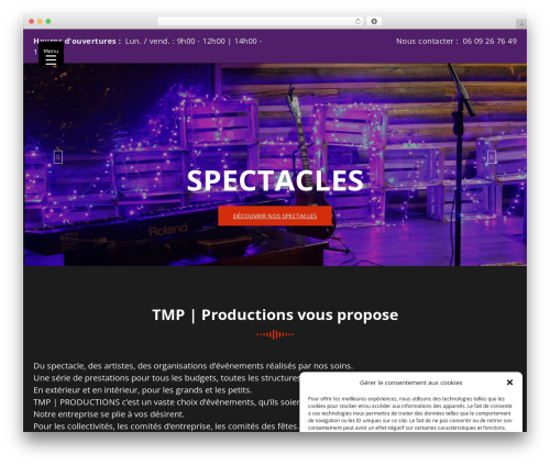 WordPress theme Nightery - tmp-prod.com