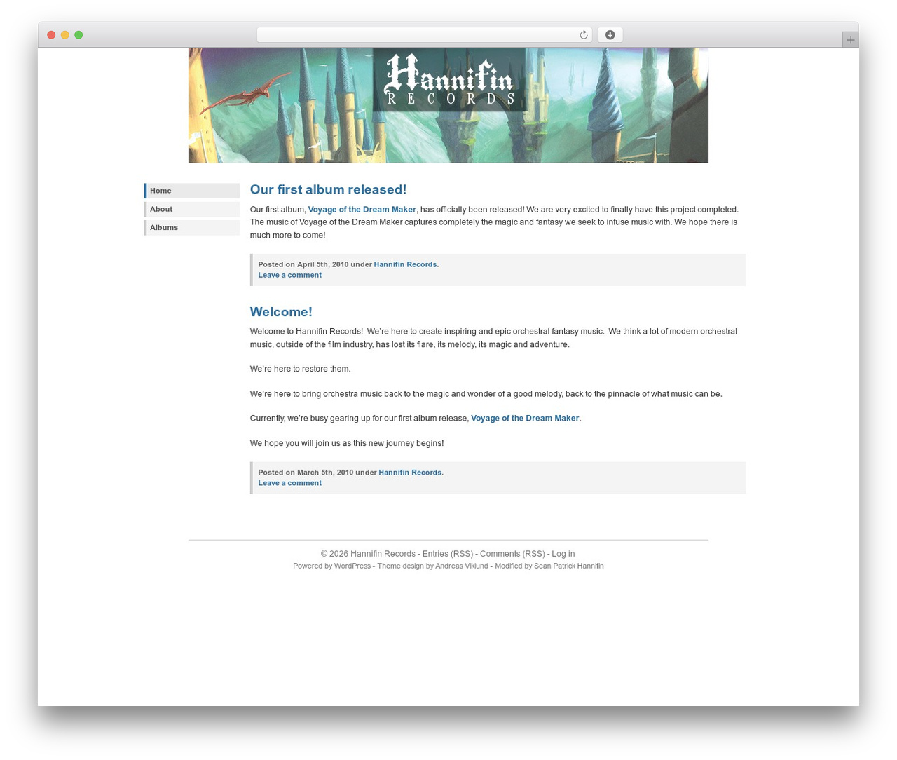 WordPress theme WP-Andreas01 - hannifinrecords.com WordPress theme WP-Andreas01 - hannifinrecords.com