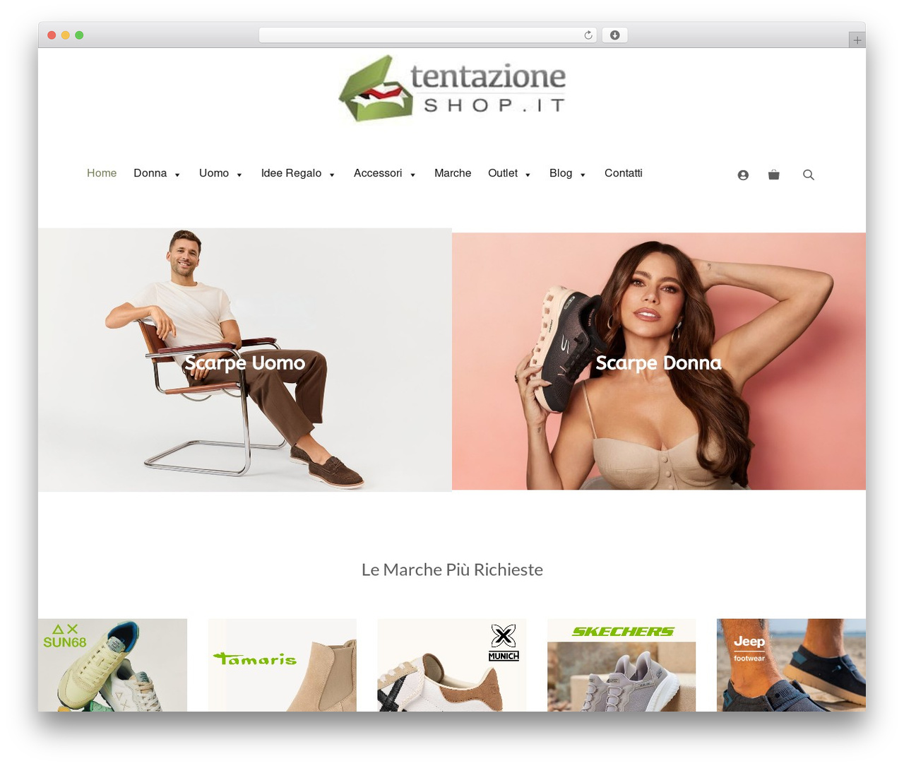 GeneratePress WordPress store theme - tentazioneshop.it