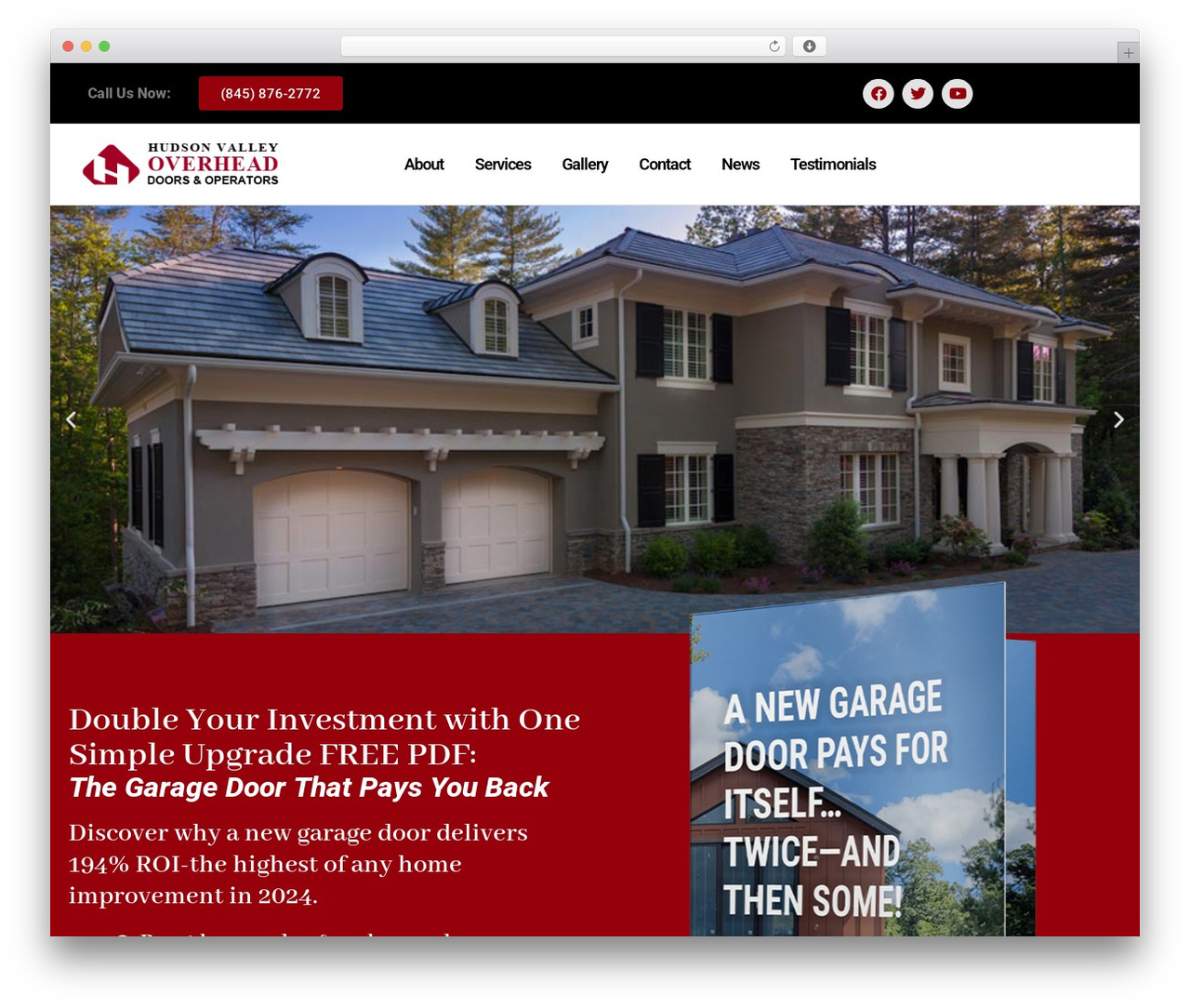 Hello Elementor WordPress theme - hudsonvalleyoverheaddoorsandoperators.com