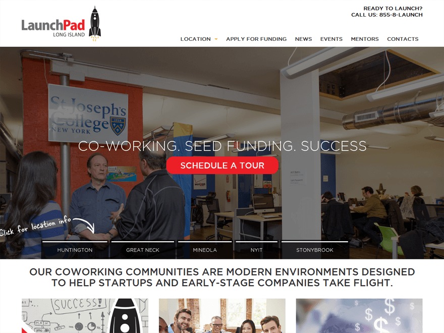 Launch Pad WordPress theme by Proximate Solutions