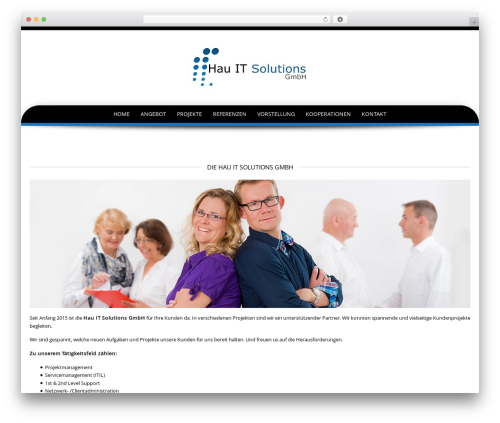 Preferential WordPress theme - hau-it.com