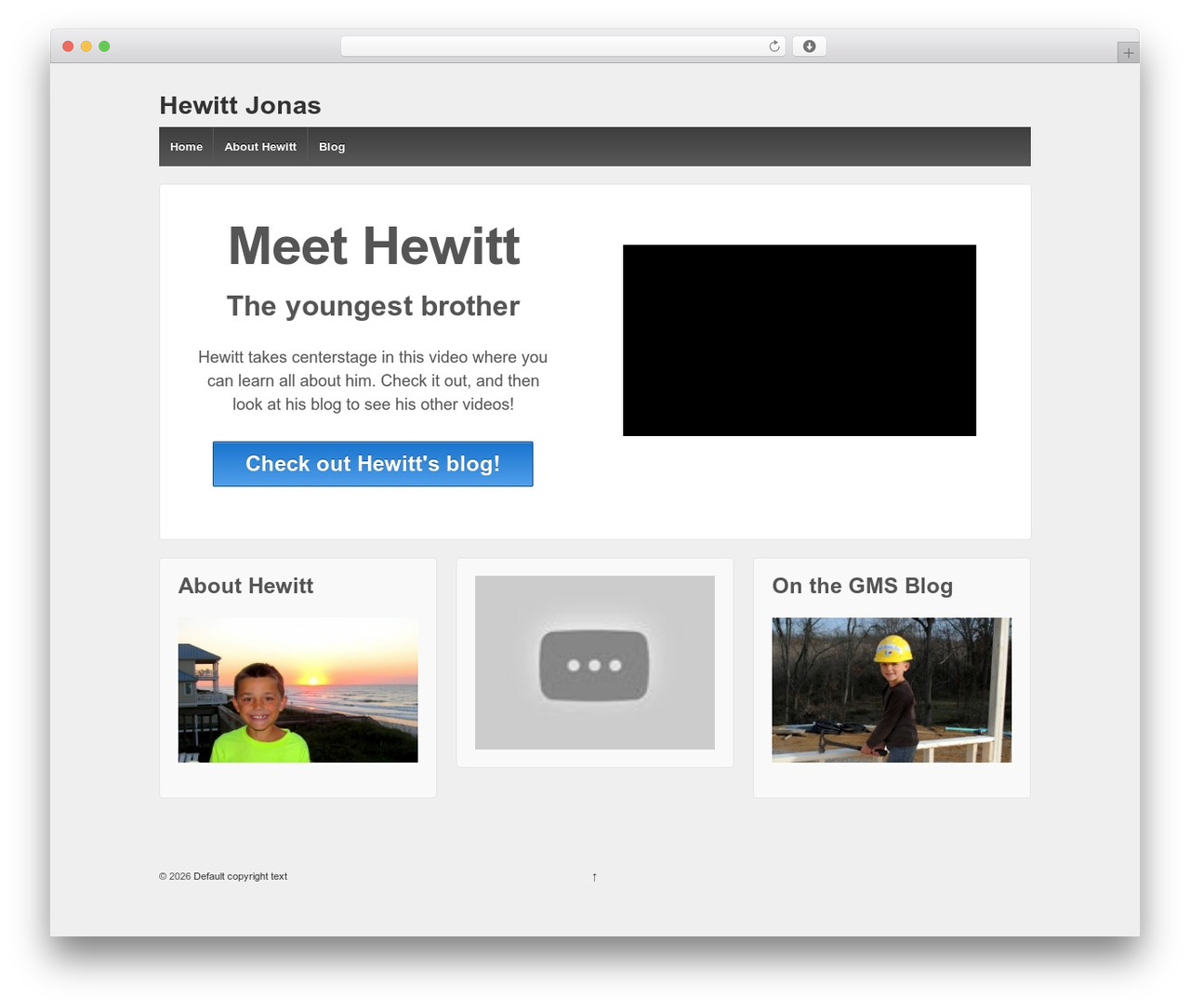 Responsive free WordPress theme - hewittjonas.com Responsive free WordPress theme - hewittjonas.com