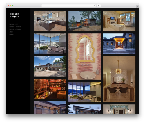 Skylab WordPress theme - hufkerphoto.com