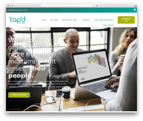Theme WordPress Levis - tapdsolutions.com