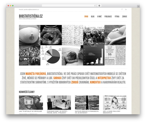 Theme WordPress Purity - biostatisticka.cz