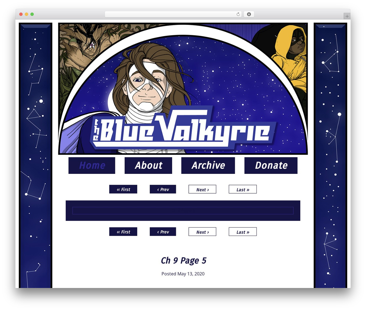 Valkyrie WordPress theme - thebluevalkyrie.com Valkyrie WordPress theme - thebluevalkyrie.com