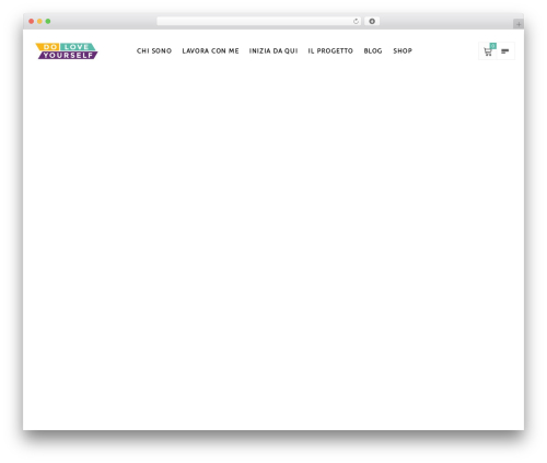 Vitrine WordPress theme - doloveyourself.com