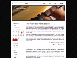 WordPress theme High-Tech by GetTemplate