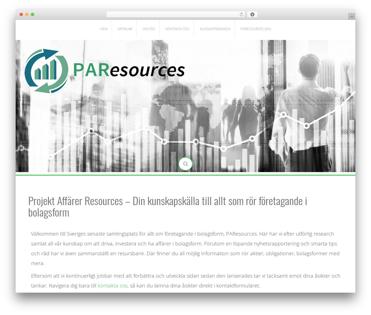 WordPress theme Revive - paresources.se