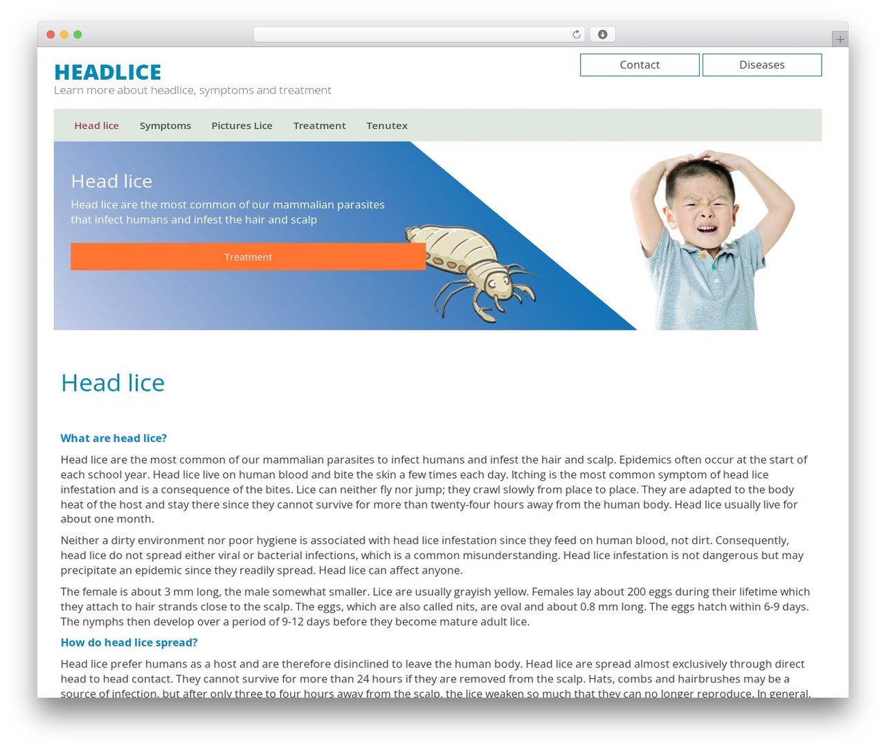 Bioglan Bootstrap Basic WordPress theme design - headlice.se Bioglan Bootstrap Basic WordPress theme design - headlice.se