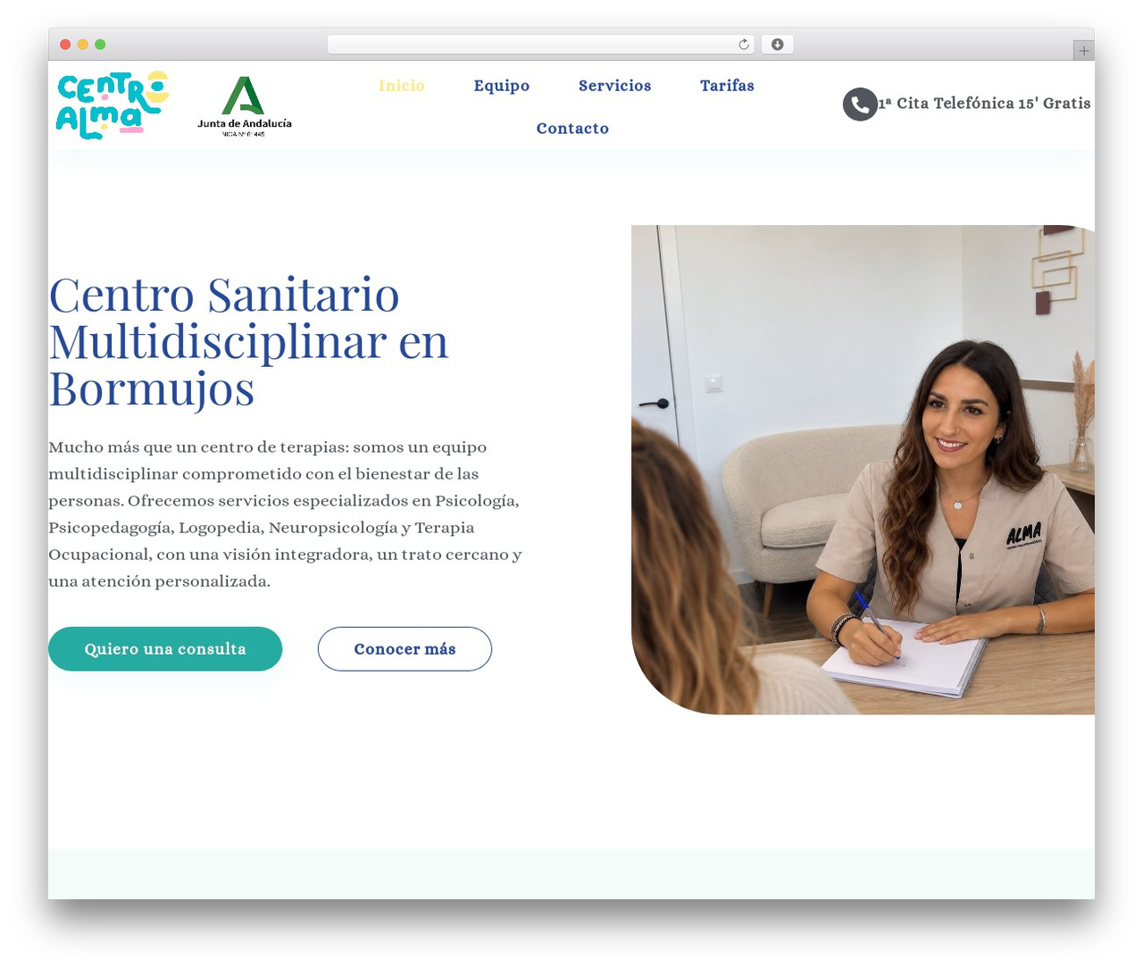 Hello Elementor theme WordPress - centropsicopedagogicoalma.com