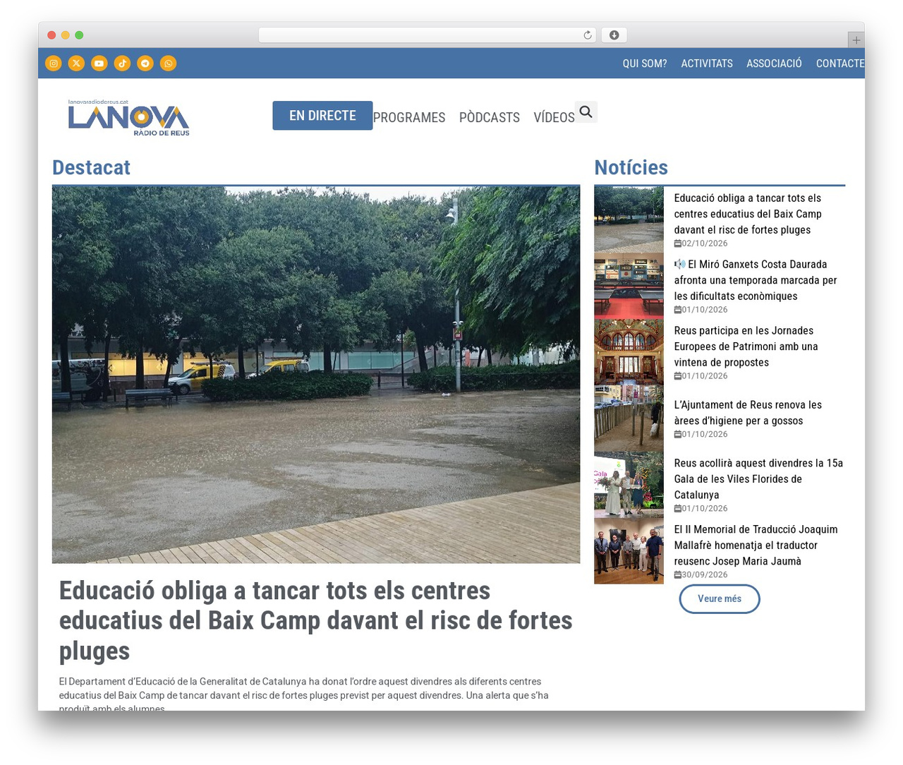 Hello Elementor WordPress theme design - lanovaradiodereus.cat Hello Elementor WordPress theme design - lanovaradiodereus.cat