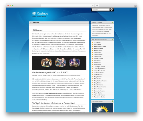 iTheme top WordPress theme - hd-casinos.com