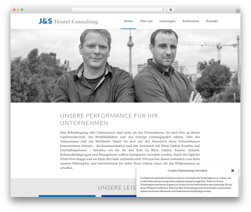 js-hostel theme WordPress - hostel-consulting.de