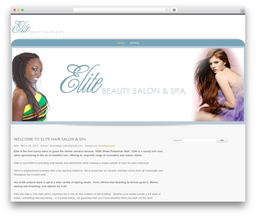 Preference Lite WordPress theme - hairsalonny.com