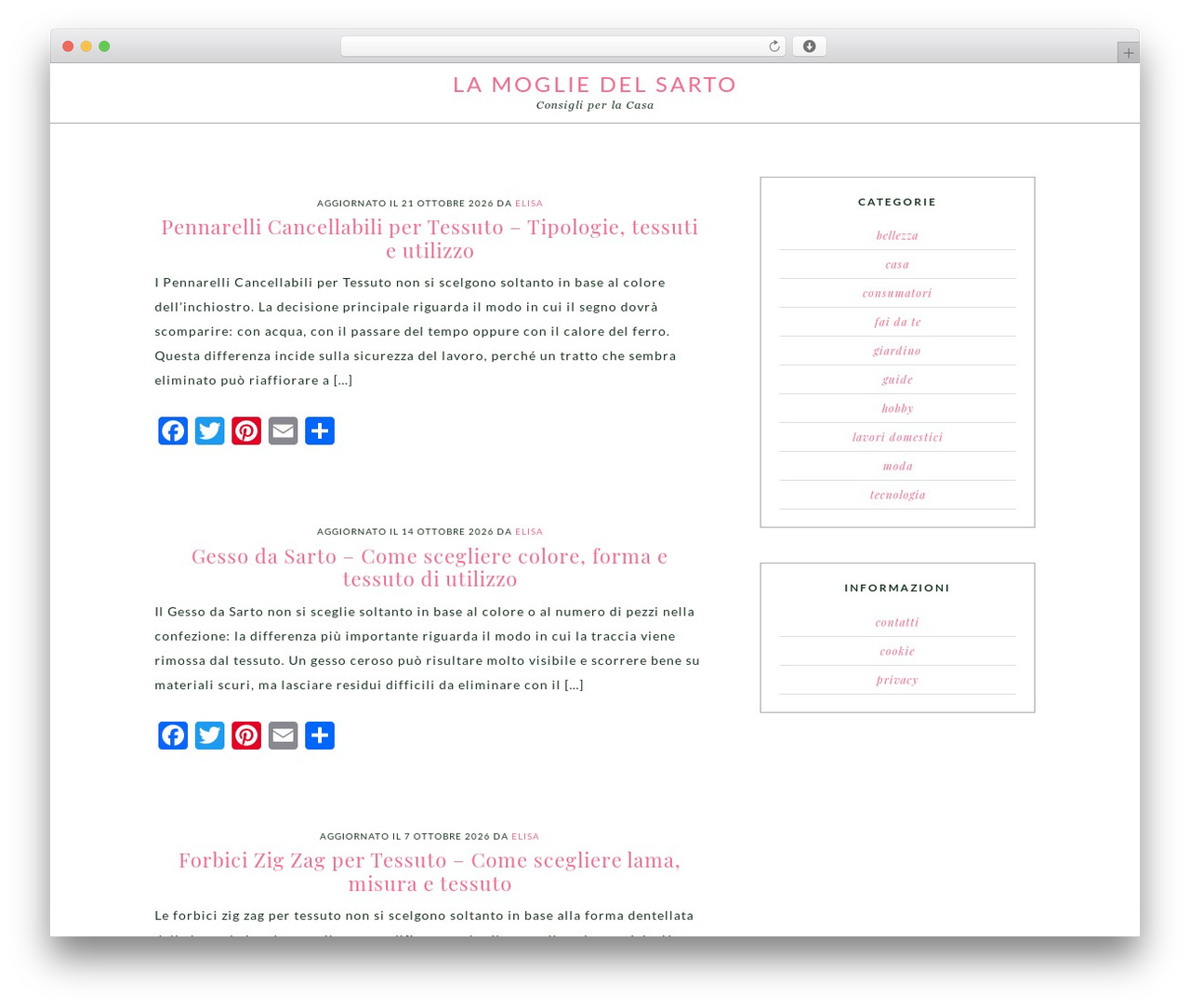 Genesis WordPress theme - lamogliedelsarto.com Genesis WordPress theme - lamogliedelsarto.com