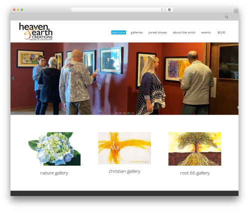 Theme WordPress Canuck - heavenearthcreations.com
